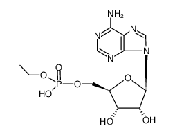 [5']adenylic acid monoethyl ester结构式