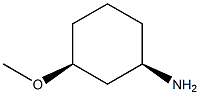 cis-3-Methoxy-cyclohexylamine Structure