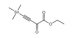 ethyl 2-oxo-4-(trimethylstannyl)but-3-ynoate Structure