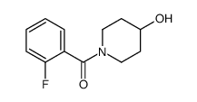 (2-氟苯基)(4-羟基-1-哌啶基)甲酮图片