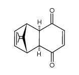 exo-(1RS,4SR,4aSR,8aRS)-1,4,4a,8a-tetrahydro-9-isopropylidene-1,4-methanonaphthalene结构式