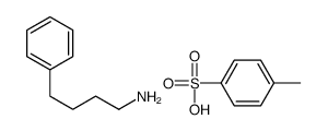 4-methylbenzenesulfonic acid,4-phenylbutan-1-amine结构式