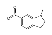 2,3-dihydro-1-Methyl-6-nitro-1H-Indole structure