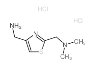 N-{[4-(Aminomethyl)-1,3-thiazol-2-yl]methyl}-N,N-dimethylamine dihydrochloride结构式