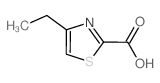 4-乙基-1,3-噻唑-2-甲酸结构式