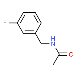 ACETAMIDE, N-[(3-FLUOROPHENYL)METHYL]- structure