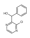 3-chloro-alpha-phenylpyrazinemethanol structure