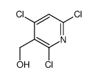 (2,4,6-trichloropyridin-3-yl)methanol structure