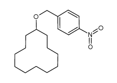 cyclododecyl (p-nitro)benzyl ether结构式