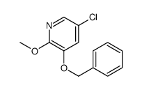 3-(Benzyloxy)-5-chloro-2-methoxypyridine structure