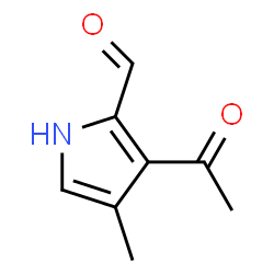1H-Pyrrole-2-carboxaldehyde, 3-acetyl-4-methyl- (9CI) picture