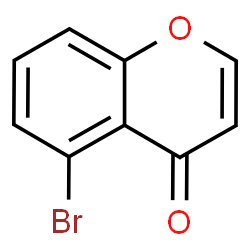 4H-1-Benzopyran-4-one, 5-bromo- structure