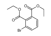 1,2-Benzenedicarboxylic acid, 3-bromo-, 1,2-diethyl ester structure