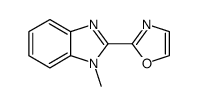 1-Methyl-2-(2-oxazolyl)-1H-Benzimidazole结构式