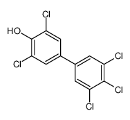 4'-hydroxy-3,4,5,3',5'-pentachlorobiphenyl structure