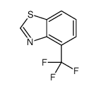 Benzothiazole, 4-(trifluoromethyl)- (9CI) structure