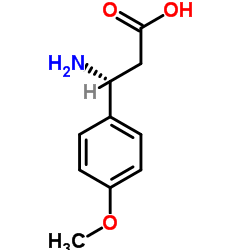 (R)-3-氨基-3-(4-甲氧基苯基)-丙酸图片