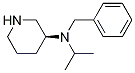 Benzyl-isopropyl-(S)-piperidin-3-yl-aMine结构式