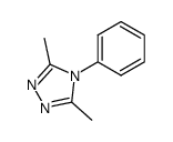 3,5-dimethyl-4-phenyl-4H-[1,2,4]triazole结构式