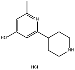 6-Methyl-1',2',3',4',5',6'-hexahydro-[2,4']bipyridinyl-4-ol hydrochloride Structure