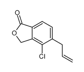 5-allyl-4-chloro-2-benzofuran-1(3H)-one结构式