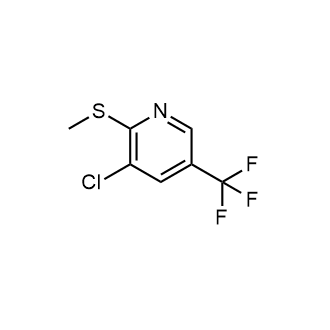 3-Chloro-2-(methylthio)-5-(trifluoromethyl)pyridine picture