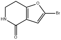 2-Bromo-6,7-dihydro-5H-furo[3,2-c]pyridin-4-one picture