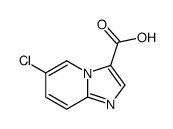 6-chloroimidazo[1,2-a]pyridine-3-carboxylic acid Structure