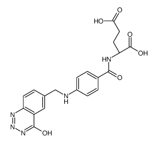 2-aza-2-desamino-5,8-dideazafolic acid Structure