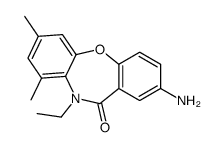 8-amino-5-ethyl-2,4-dimethylbenzo[b][1,4]benzoxazepin-6-one结构式