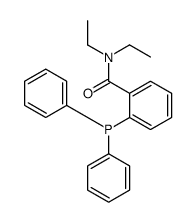 2-diphenylphosphanyl-N,N-diethylbenzamide Structure