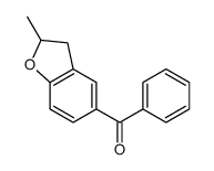 (2-methyl-2,3-dihydro-1-benzofuran-5-yl)-phenylmethanone结构式