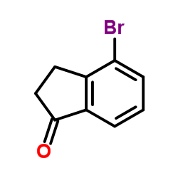 4-Bromo-1-indanone structure