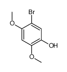 5-bromo-2,4-dimethoxyphenol结构式