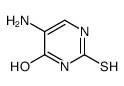 4(1H)-Pyrimidinone, 5-amino-2,3-dihydro-2-thioxo- (9CI) Structure