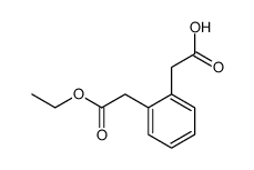 (2-(Ethoxycarbonylmethyl)phenyl)essigsaeure结构式
