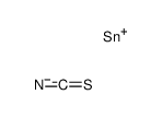 (Isothiocyanato)trimethylstannane结构式