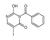 3-benzoyl-5-iodo-1H-pyrimidine-2,4-dione Structure