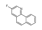 3-Fluorobenzo[h]quinoline结构式