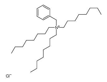 benzyl(trioctyl)azanium,chloride Structure