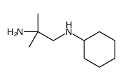 N1-Cyclohexyl-2-methyl-1,2-propanediamine Structure
