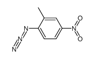 1-azido-2-methyl-4-nitrobenzene Structure