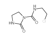1-Imidazolidinecarboxamide,N-(2-chloroethyl)-2-oxo-结构式