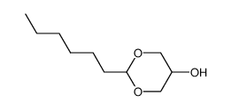 2-hexyl-5-hydroxy-1,3-dioxane结构式