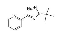 2-tert-butyl-5-(2-pyridyl)-2H-tetrazole Structure