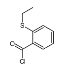 2-ethylsulfanylbenzoyl chloride Structure