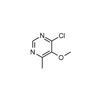 4-Chloro-5-methoxy-6-methylpyrimidine Structure