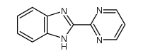 1H-Benzimidazole,2-(2-pyrimidinyl)-(9CI) structure