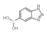 (1H-BENZO[D][1,2,3]TRIAZOL-5-YL)BORONIC ACID Structure