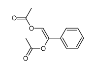 α,β-diacetoxy-styrene Structure